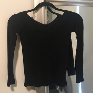 lulu's off-the-shoulder top